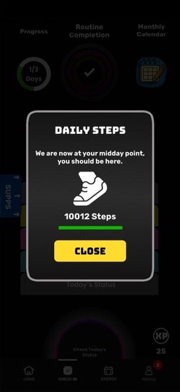 Get a reminder to take a break and stay hydrated